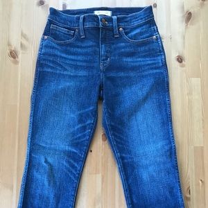 Madewell Slim Straight Jean - Size 27